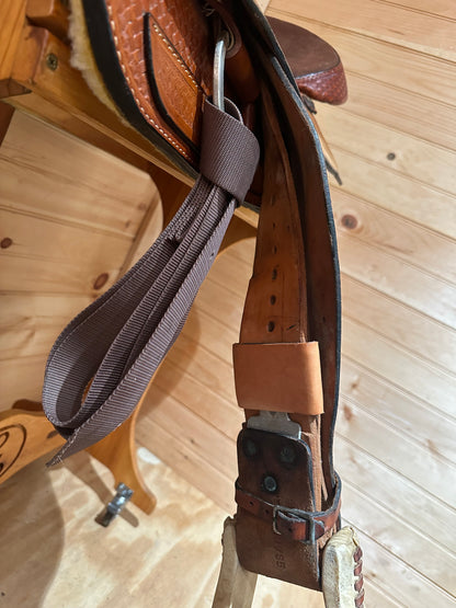 16” Tex Tan Hereford Team Roper Western Saddle Model PT4-110785