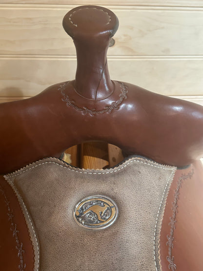 15” Clinton Anderson Aussie Saddle by Martin Saddlery