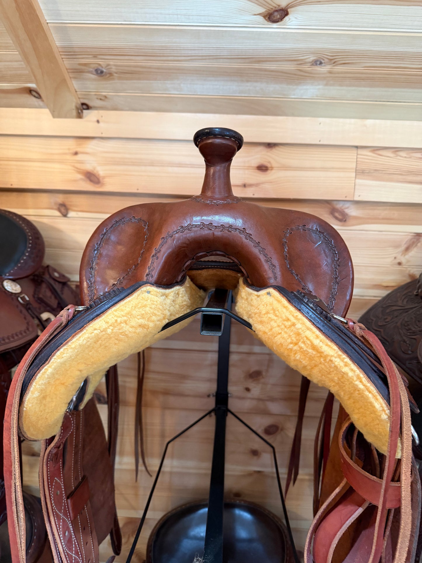16” Clinton Anderson Aussie Stock Saddle by Martin Saddlery