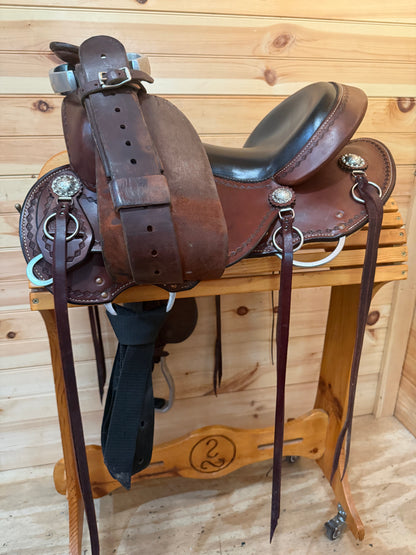 15” Cashel Round Skirt by Martin Saddlery Western Trail Saddle (2022)