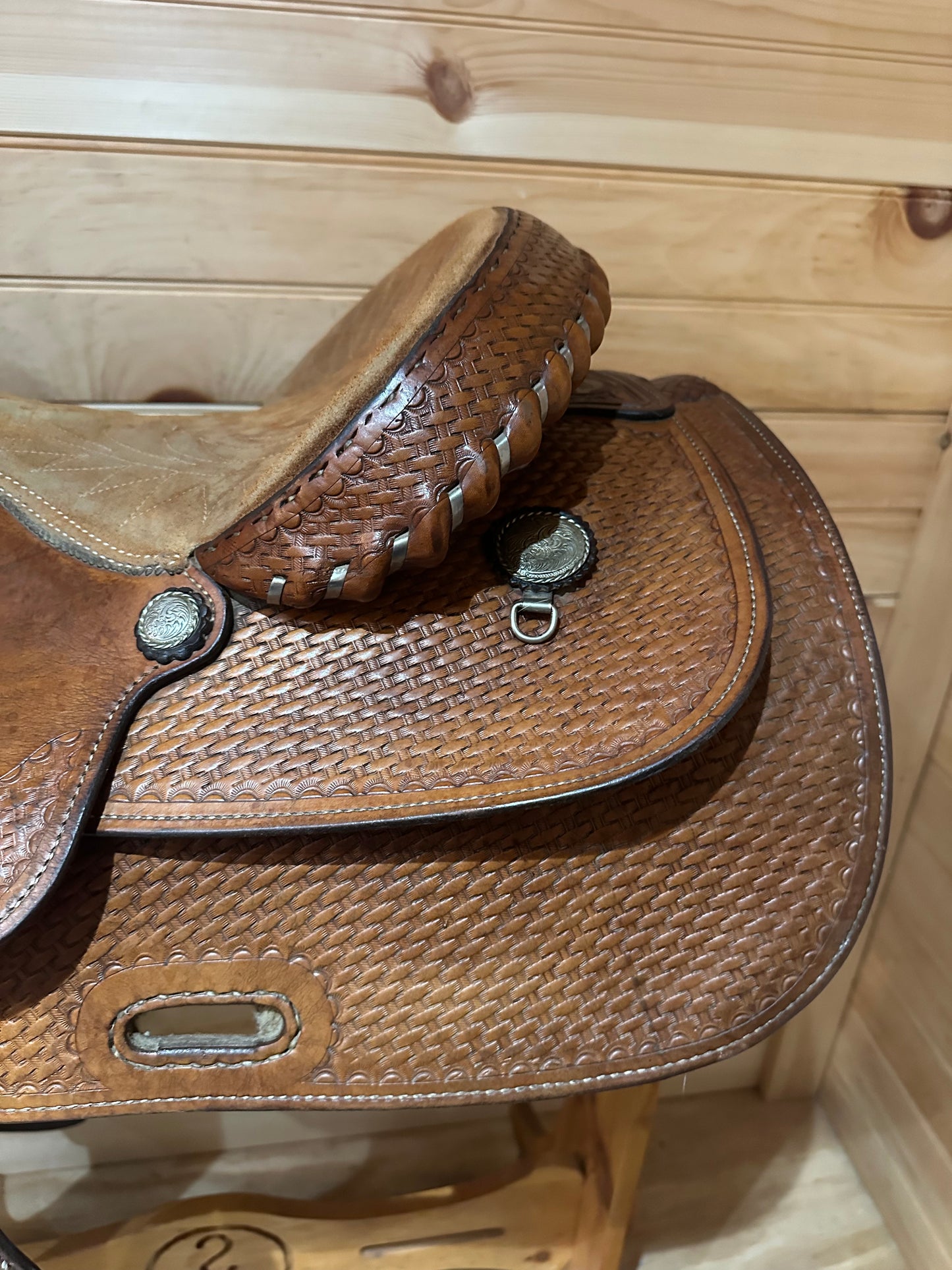 16” Billy Cook Maker Reiner Western Saddle Model 8905