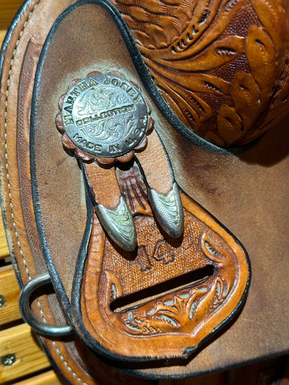 14” Circle Y Martha Josey Ultimate Barrel Saddle Model 1164