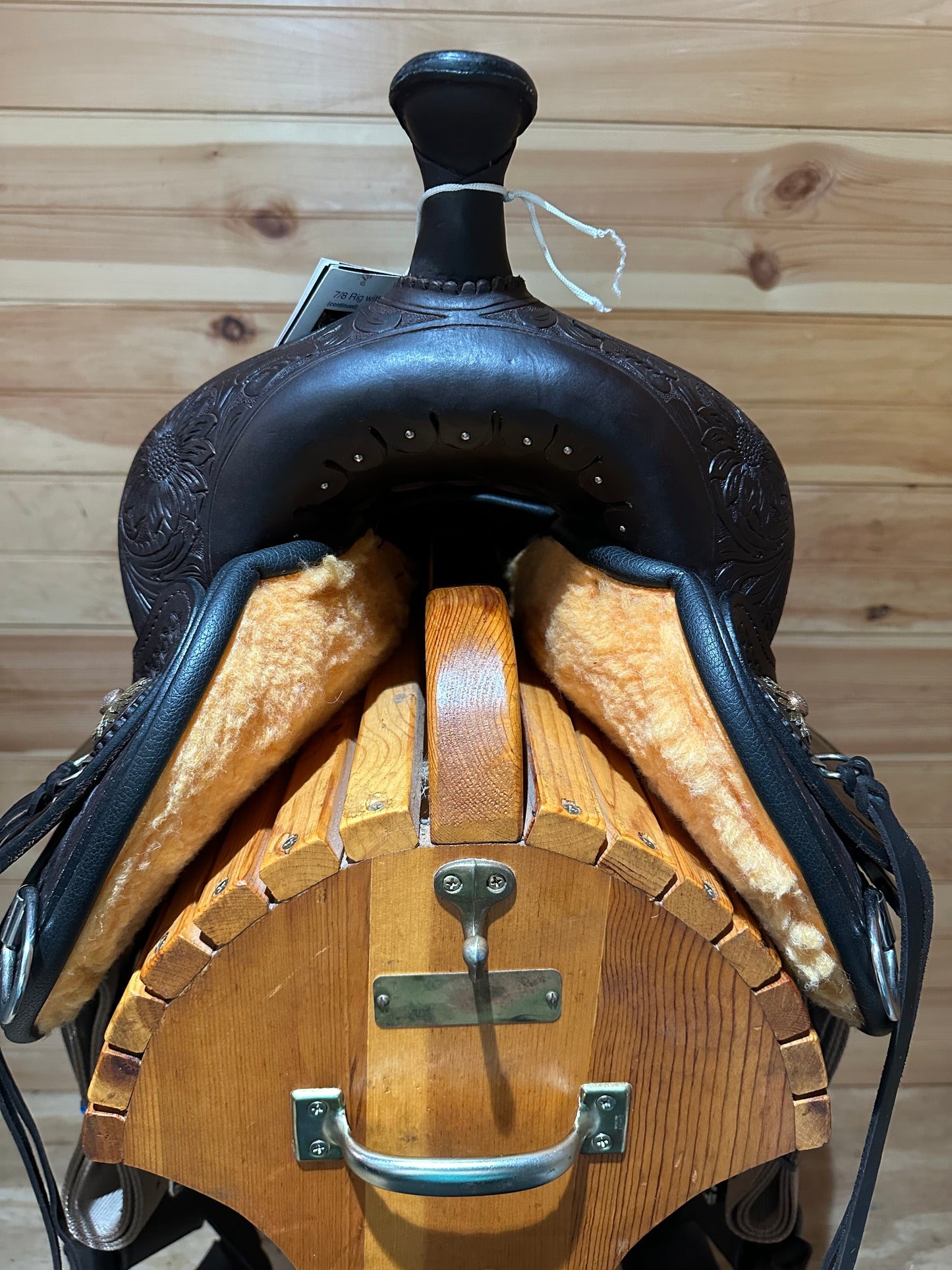16” Circle Y Sunflower Flex2 Western Trail Saddle Model 1682 (2024)