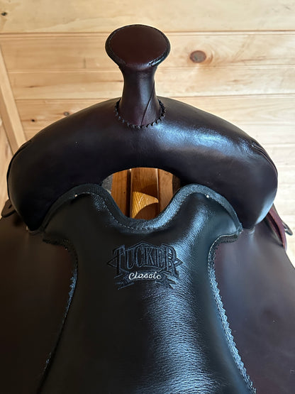 16.5” Tucker Meadow Creek Round Skirt Western Trail Saddle Model T91 (2020)