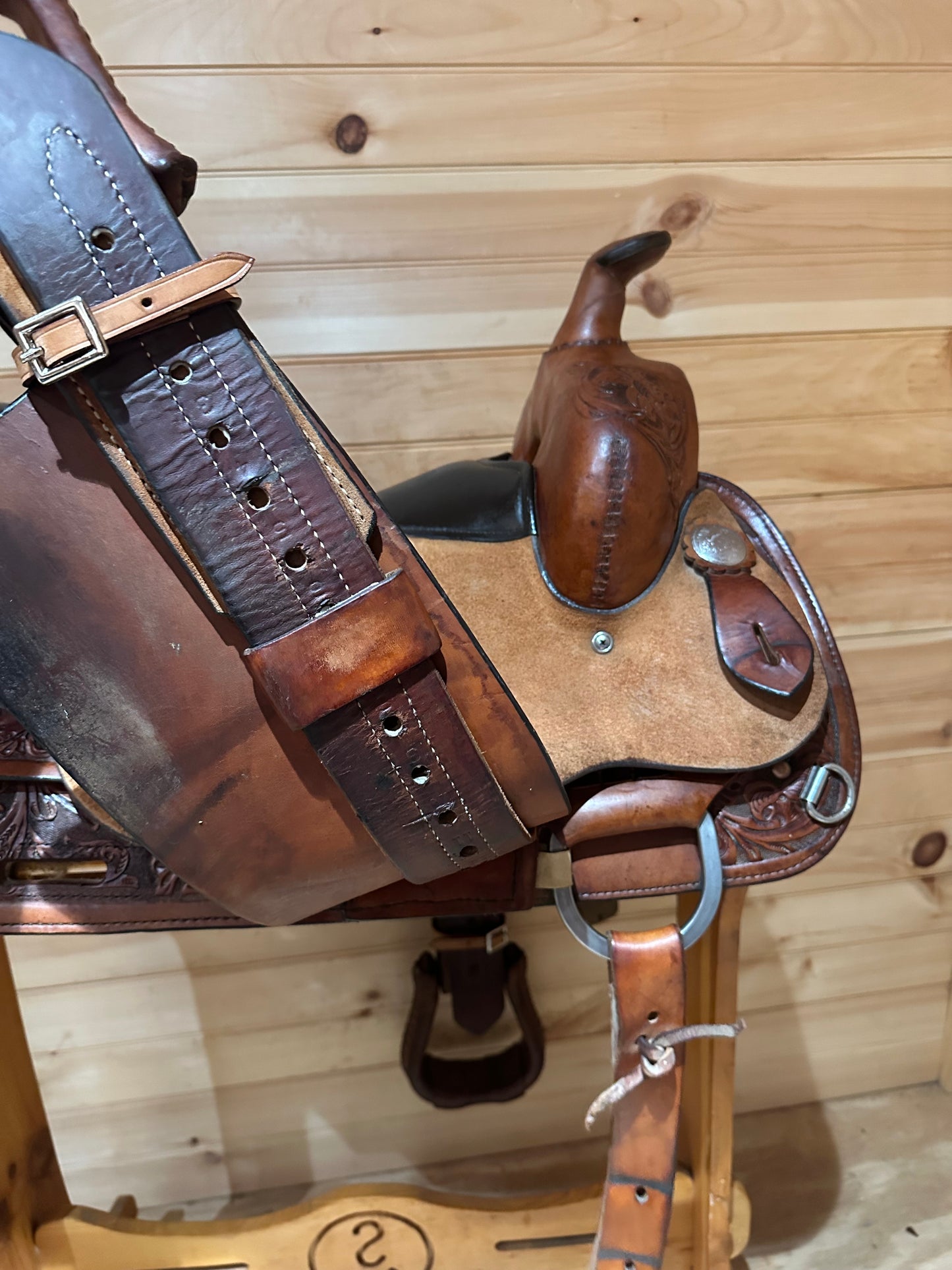 16” Circle Y Cutter Western Saddle Model 1566