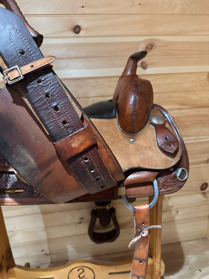 16” Circle Y Cutter Western Saddle Model 1566