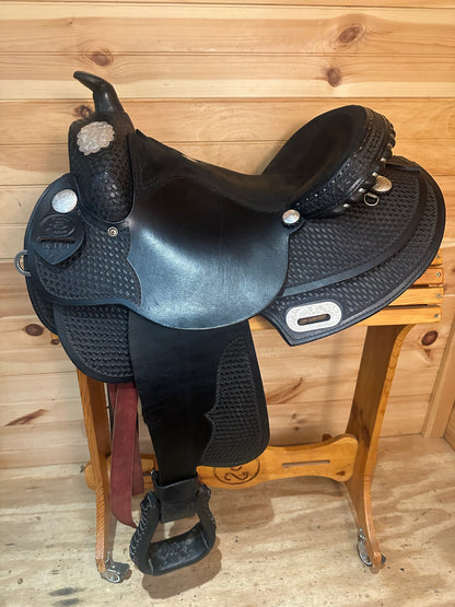 15” Rocking R Saddery  Western Saddle Model 1910