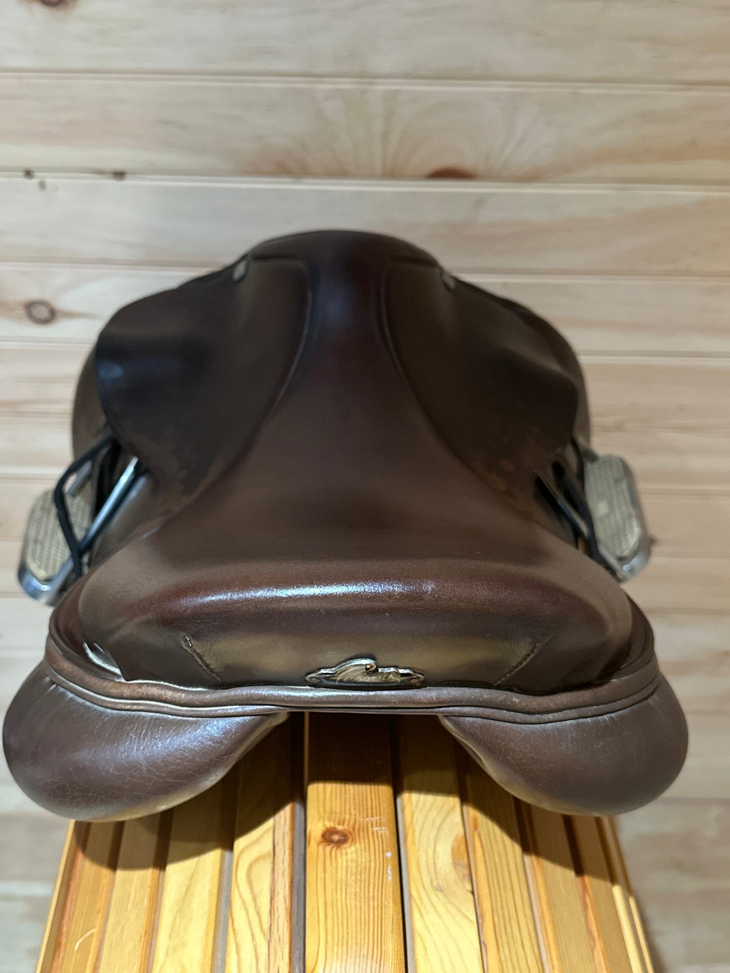 17.5” Pessoa Gen-X XCH Dark Havana Saddle Model 465140