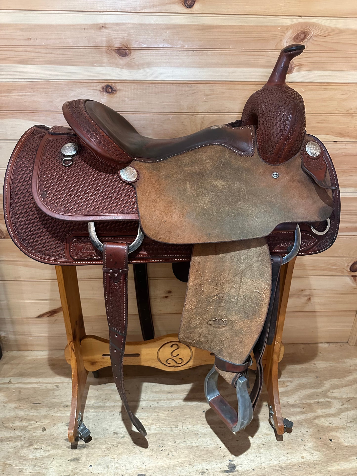 16” Genuine Billy Cook Pro Cutter Western Saddle Model 8940