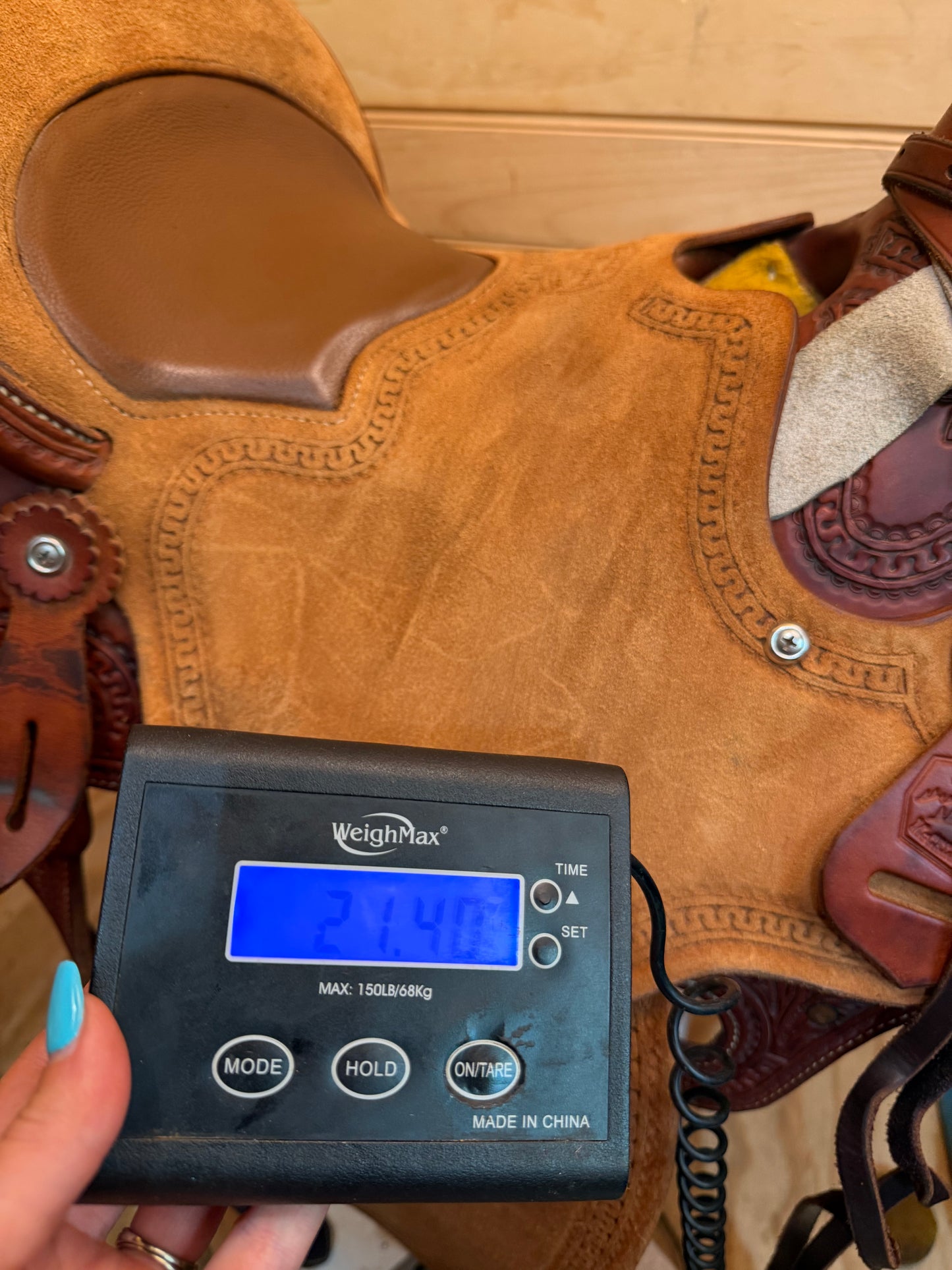 14.5 McCall Mclite Wade Ranch Trail Western Saddle W222-918