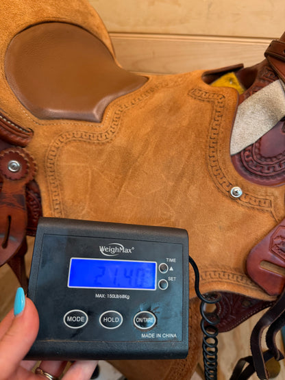 14.5 McCall Mclite Wade Ranch Trail Western Saddle W222-918