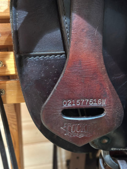 17.5” Tucker Saddlery Cheyenne Western Trail Saddle Model 157