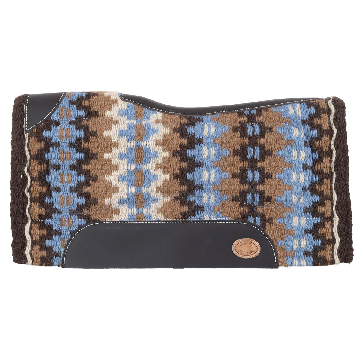 Klassy Cowgirl 28" x 30" Buckskin Breeze Memory Felt Bottom Saddle Pad