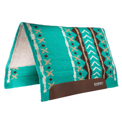 Synergy Flex Contour Performance Saddle Pad, Mojave, 33”x38”, Wool blend felt