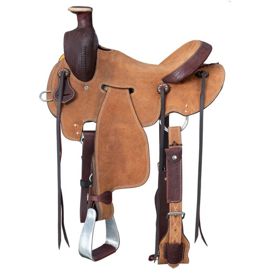 15”, 16” SILVER ROYAL CHANDLER WESTERN ROPING SADDLE MODEL 1035