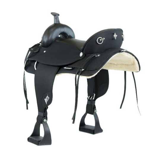 Abetta Brushpopper Trail Saddle 20555 FQHB