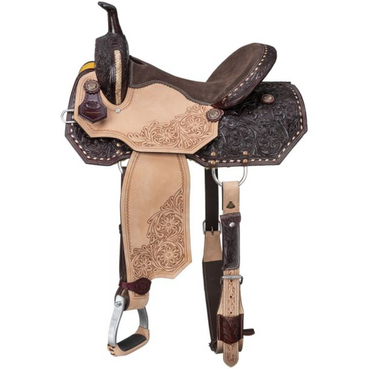 14” Silver Royal Bisbee Western Barrel Racing Saddle