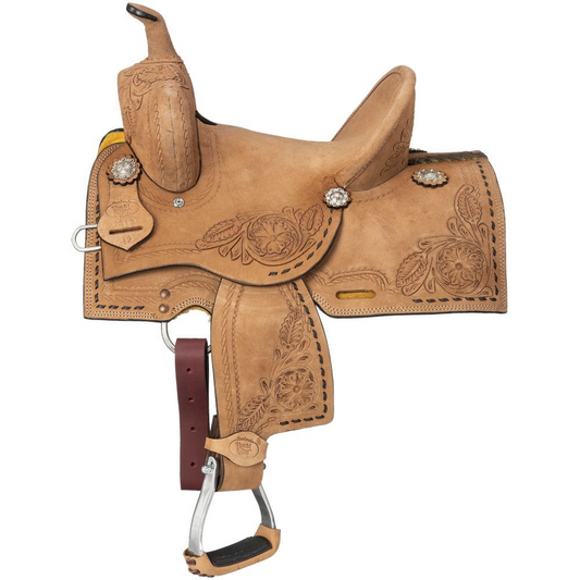 10”, 12”, 13” Royal King Youth Amarillo Western Barrel Racing Saddle