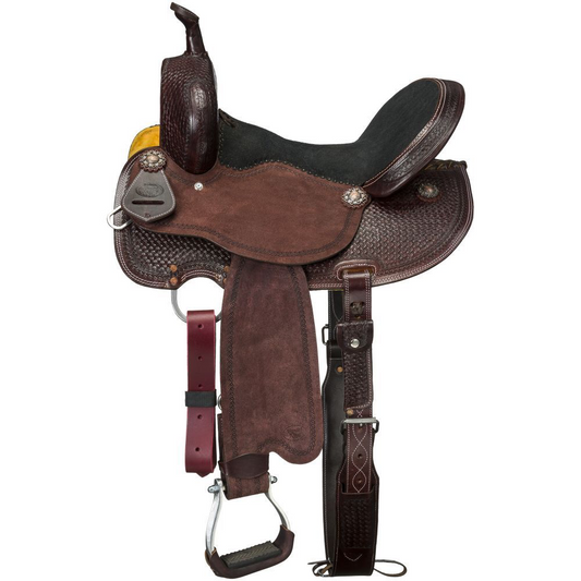 15” Royal King Greeley Western Barrel Racing Saddle