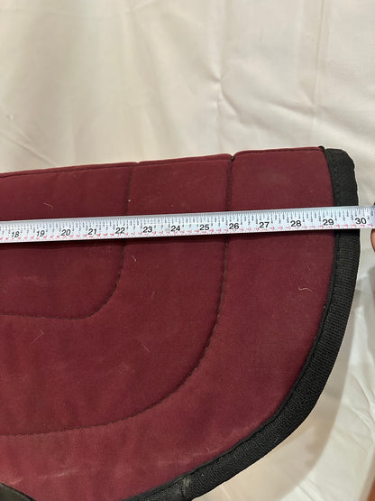 Reinsman Tacky Too Neoprene Western Barrel Saddle Pad, 30”L x32”D x3/4”