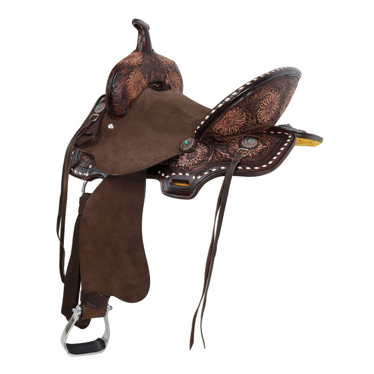 14”, 15”, 16” Double T Josie Spinal Relief Barrel Style Western Saddle
