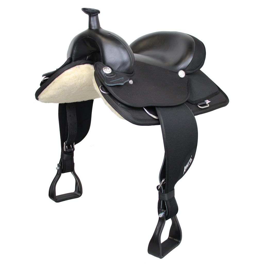 Abetta Cheyenne Comfort Western Trail Saddle - SQHB 20507 (New)