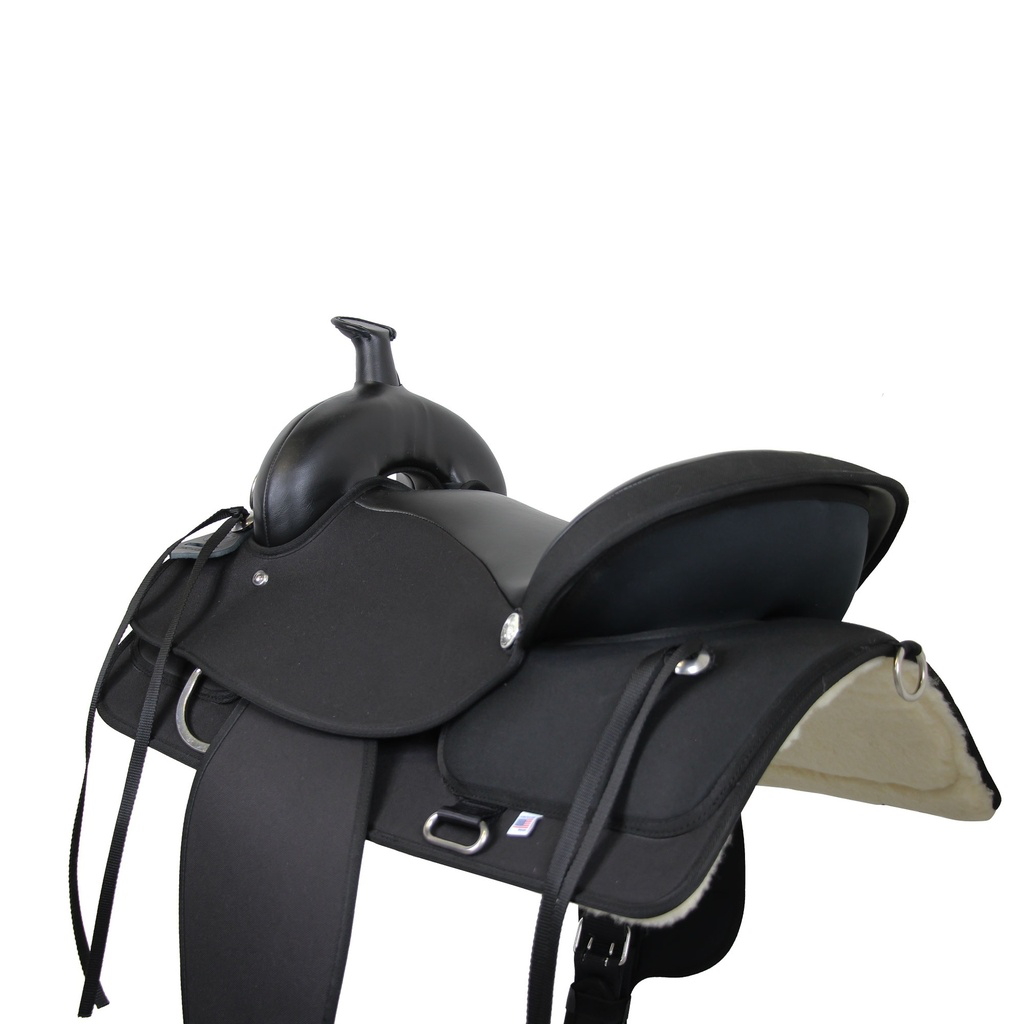 Abetta Cheyenne Comfort Western Trail Saddle - SQHB 20507 (New)