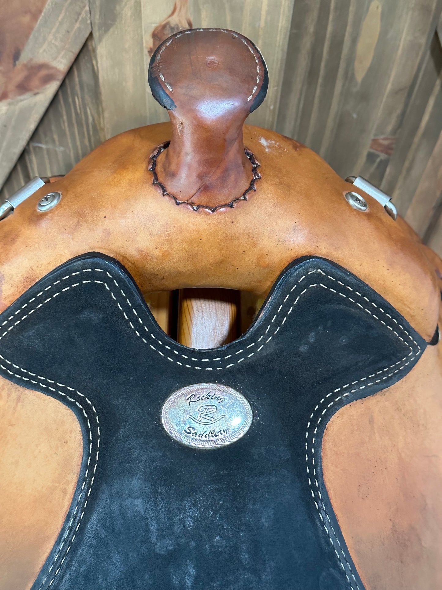 15” Rocking R Training Work Saddle Model 1300