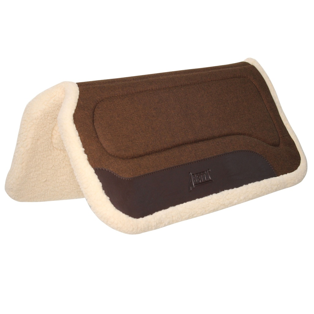 Abetta Quited Nylon Fleece Western Saddle Pad