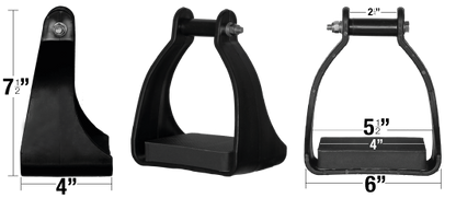 Abetta Poly Endurance Trail Stirrups