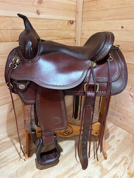 16” Circle Y Flex2 Shawnee Western Trail Saddle Model 1653