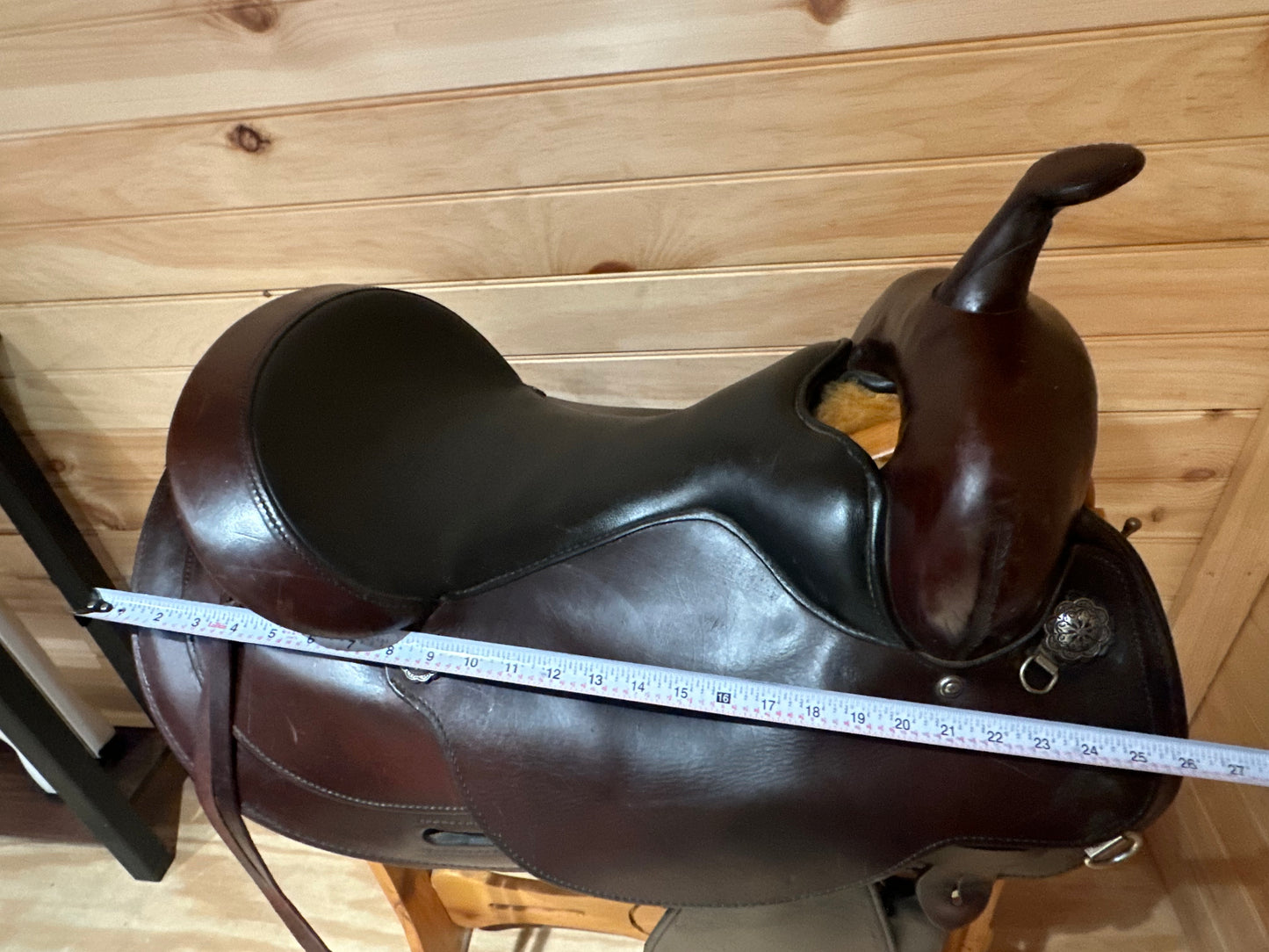 16” Circle Y Mojave Flex-Lite Arabian Western Trail Saddle Model 1561