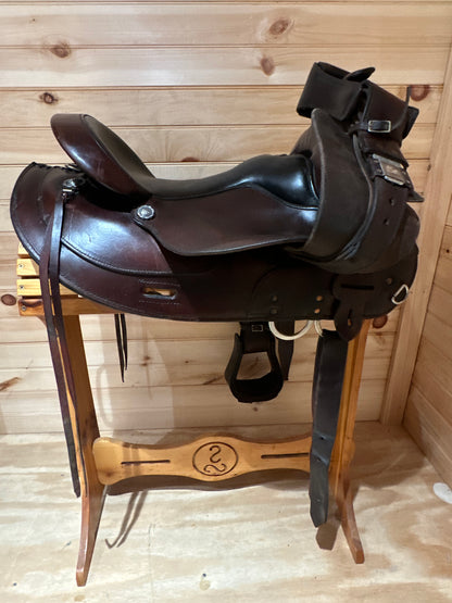 16” Circle Y Mojave Flex-Lite Arabian Western Trail Saddle Model 1561