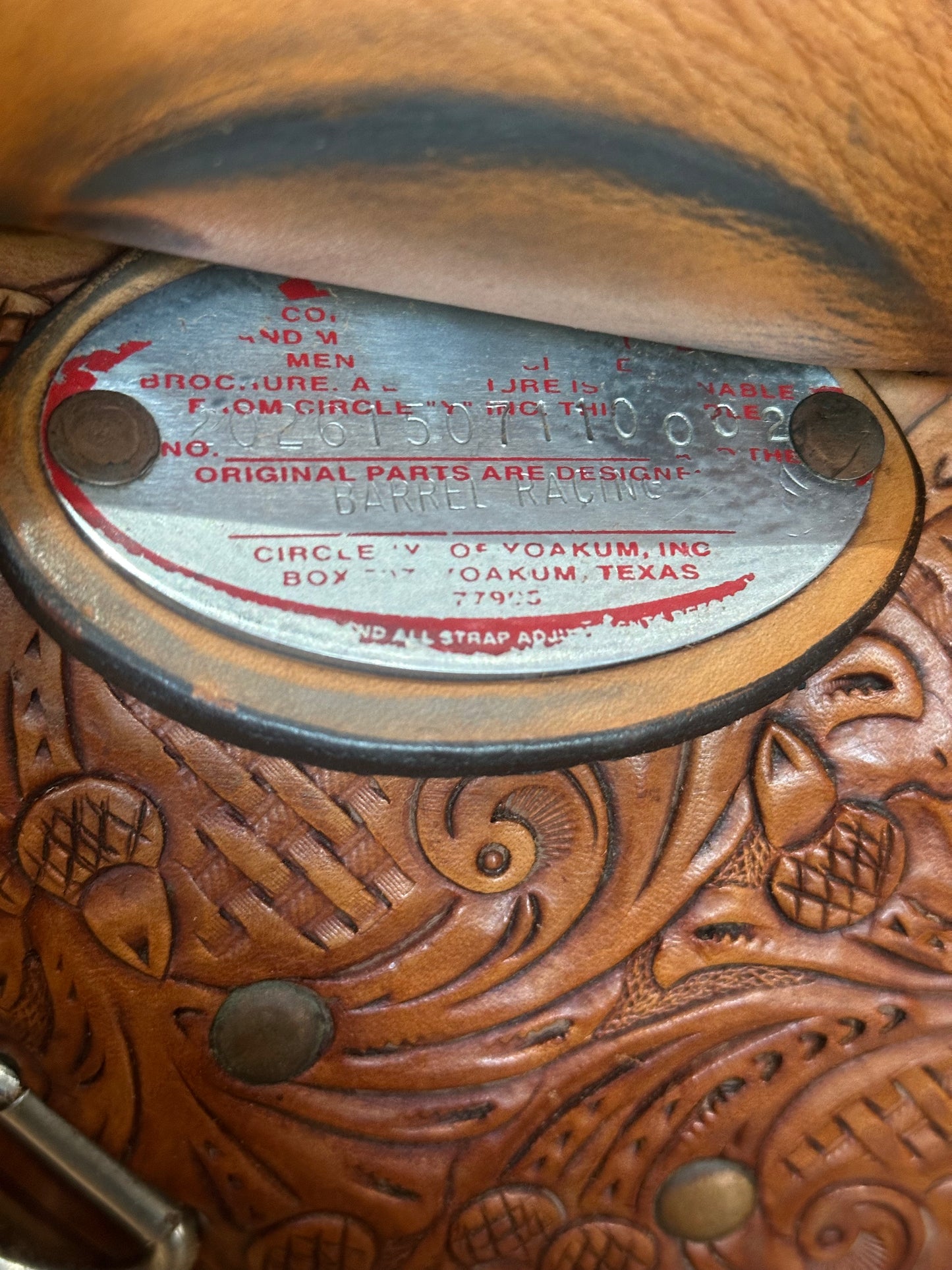 15” Circle Y Proven NBHA Barrel Racing Western Saddle Model 2026