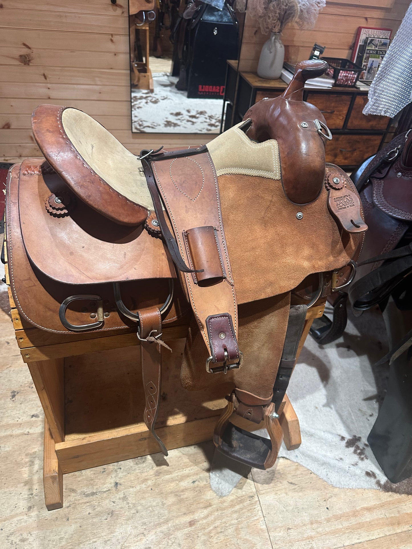 16” Sergeants Texas Classic Western Work Training Saddle