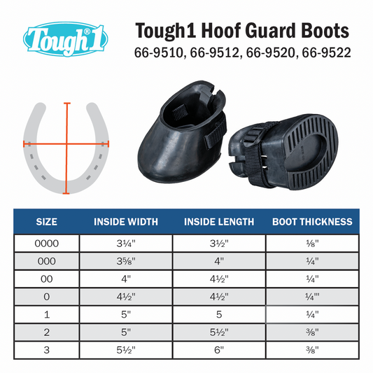 Tough1 Hoof Guard Boot