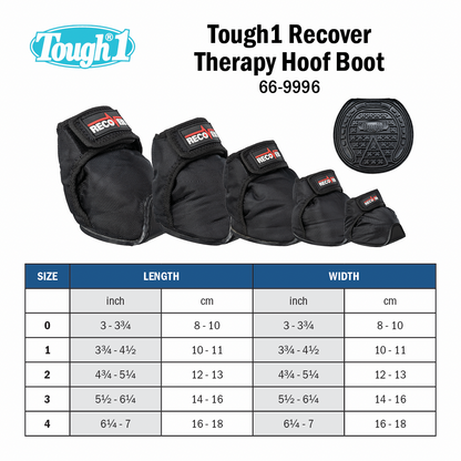 Tough1 Recover Therapy Hoof Boot