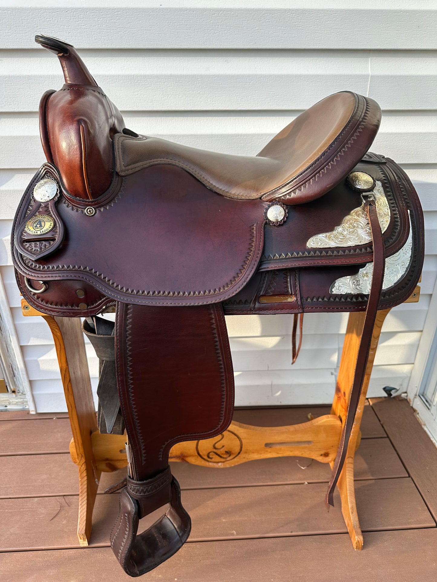 16” American Saddlery Western Pleasure Show Saddle