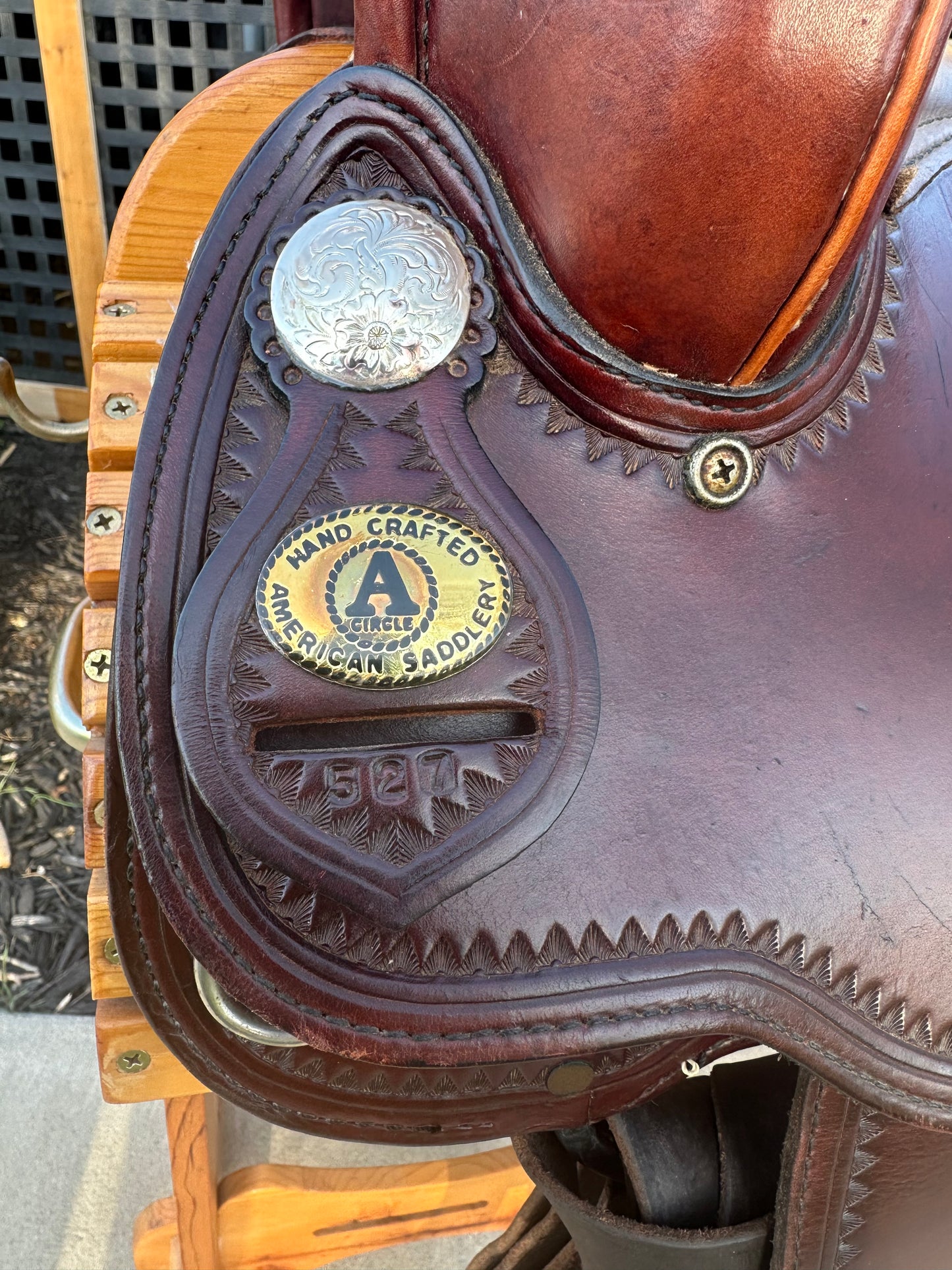 16” American Saddlery Western Pleasure Show Saddle