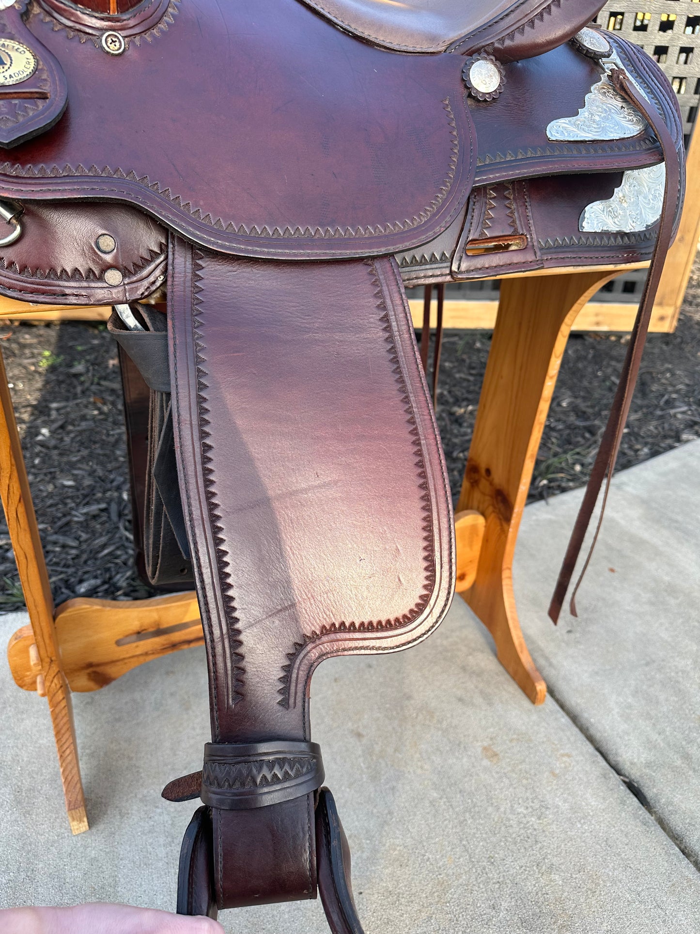 16” American Saddlery Western Pleasure Show Saddle