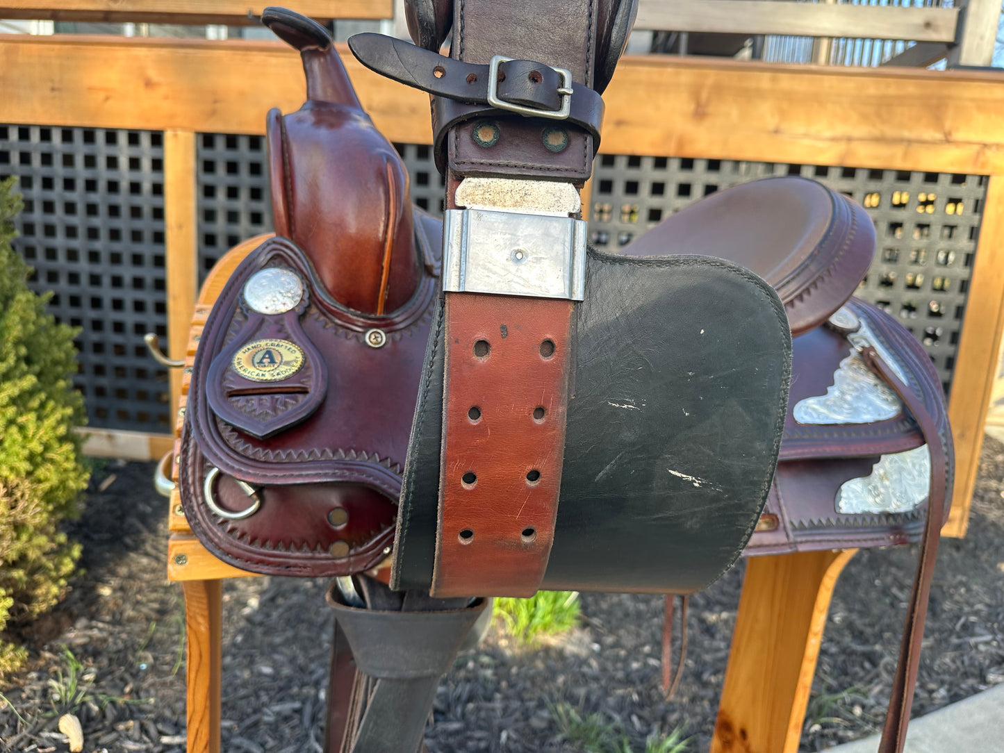 16” American Saddlery Western Pleasure Show Saddle