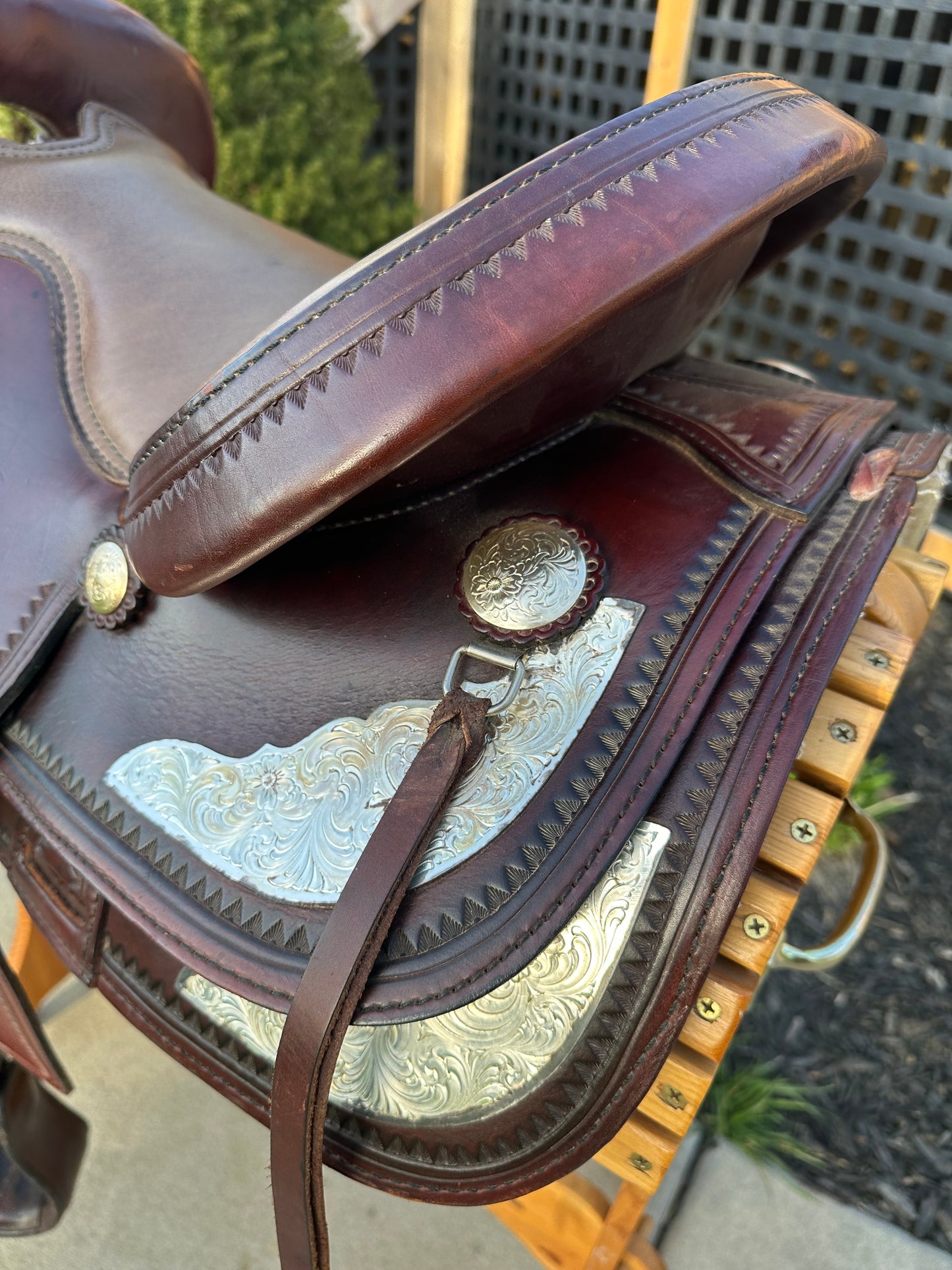 16” American Saddlery Western Pleasure Show Saddle