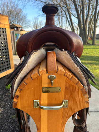 16” American Saddlery Western Pleasure Show Saddle