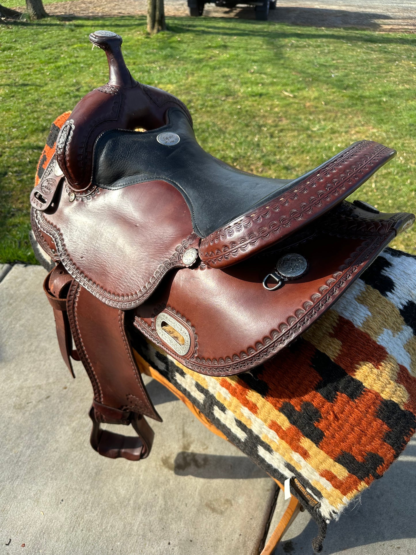 16” Billy Cook Maker Western Trail Saddle Model 3500