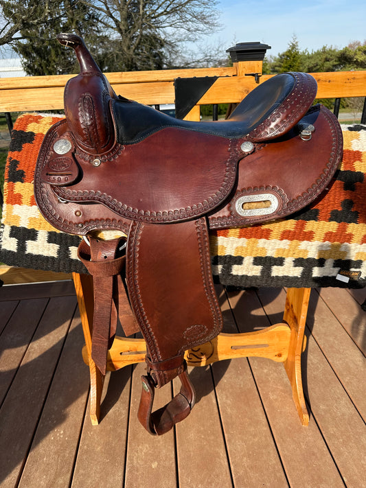 16” Billy Cook Maker Western Trail Saddle Model 3500