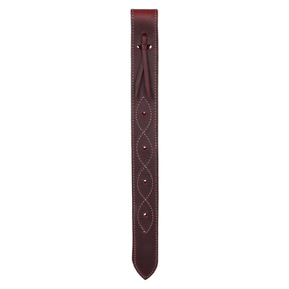 18" Stitched Argentina Cow Leather Off Billet