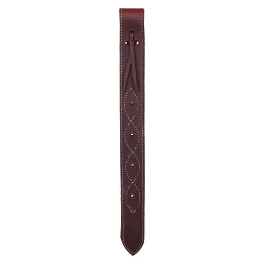 18" Stitched Argentina Cow Leather Off Billet