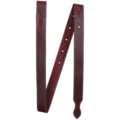 6' Stitched Tapered Argentina Cow Leather Tie Strap Latigo