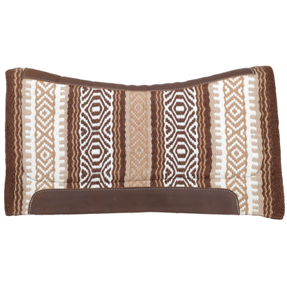 Canyon Echo 36" X 34" Wool Top Contoured Felt Bottom Saddle Pad