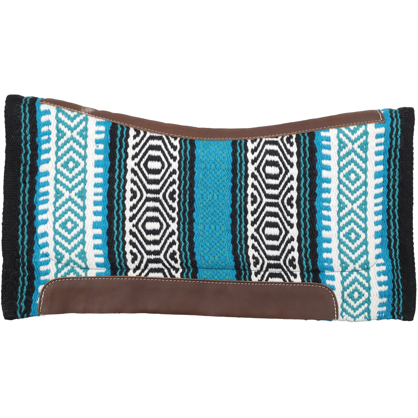 Canyon Echo 36" X 34" Wool Top Contoured Felt Bottom Saddle Pad